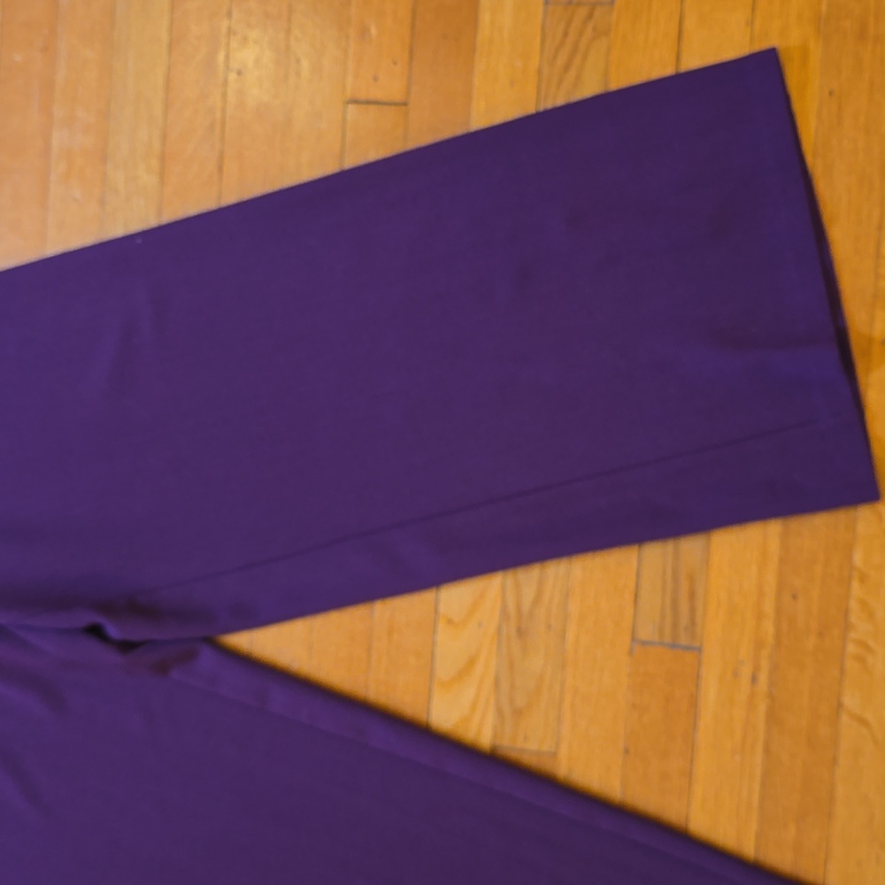 julia jordan, Purple Ruffle Jumpsuit, Back Cut Out, EUC, Women's 6 - Picture 7 of 11